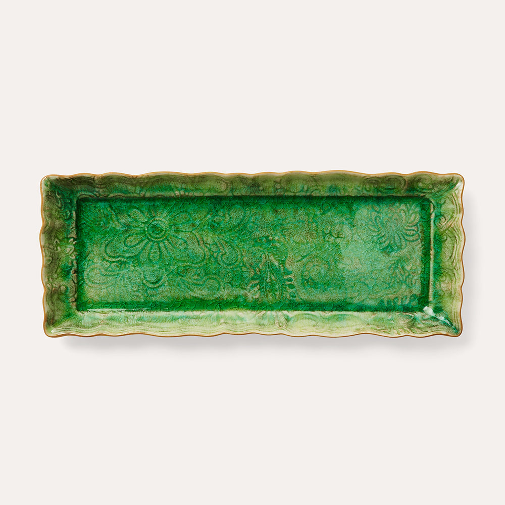 Serveringsfat 33x13 cm Seaweed