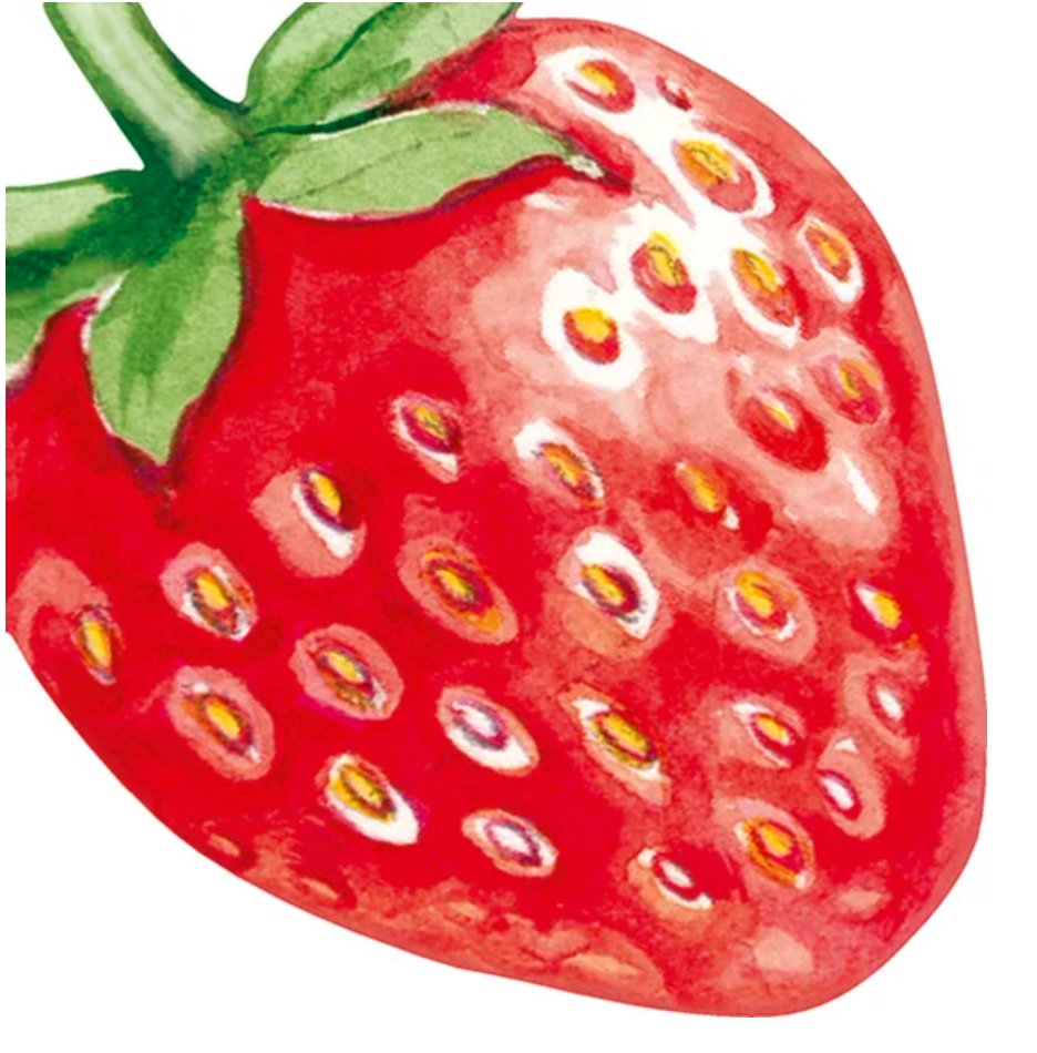 Serviett lunch Strawberry shaped