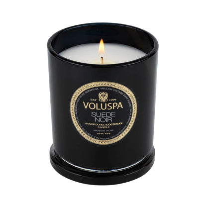 Duftlys Suede Noir Classic Boxed Candle 60 Timer