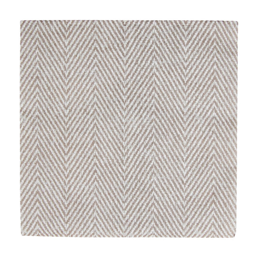 Serviett lunch jute flax