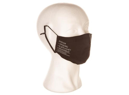 Face mask cloth black