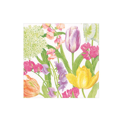 Napkin coffee Spring flower show