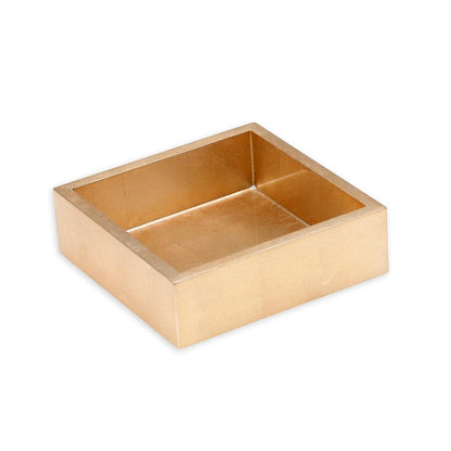 Napkin holder gold coffee