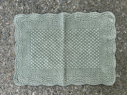 Spisebrikke velour Sage