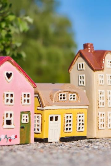 Ebeltoft yellow lighthouse 8 cm