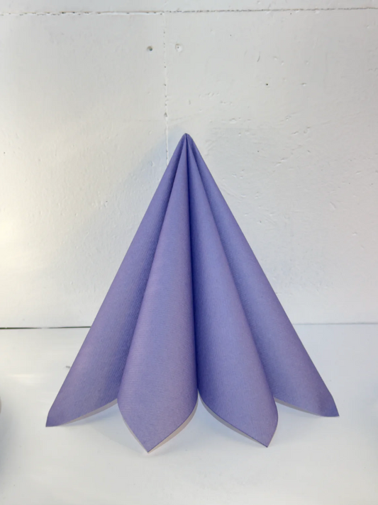 Middagserviett textile touch lavendel