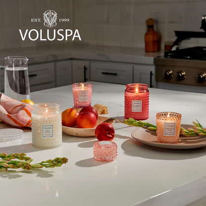 Sparkling Rose Octagon Tin Candle 40 Hour