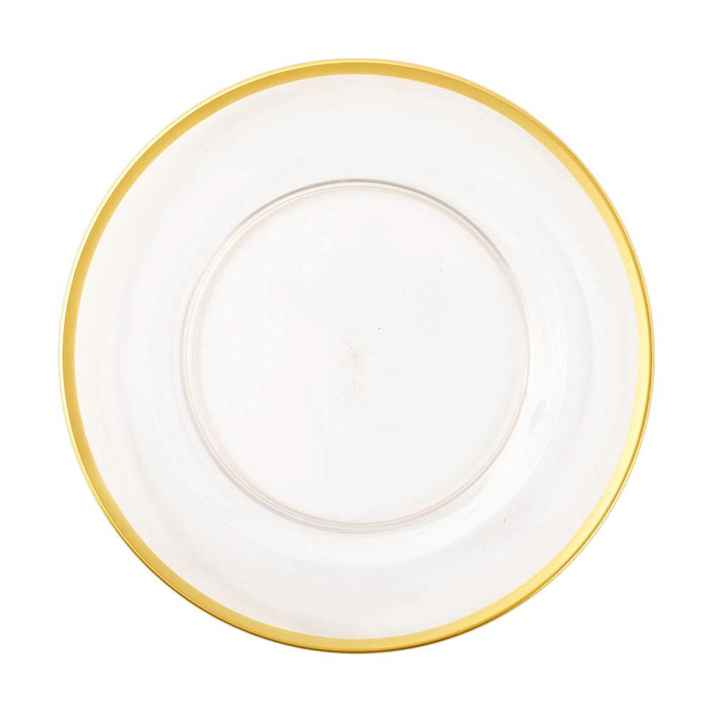 Charger plate acrylic 30 cm
