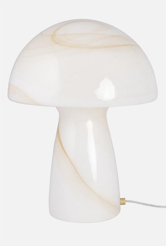 Bordlampe Fungo Swirl 30 Beige