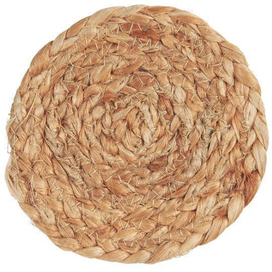Glassbrikke jute 10 cm