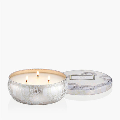 Mokara 3 Wick Tin Candle 40 Timer