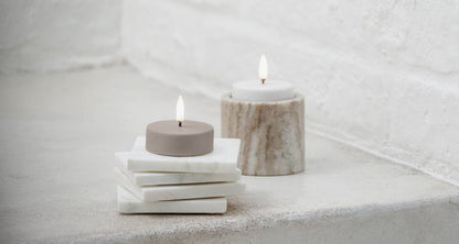 LED tealight white maxi 6.1x2.2 cm