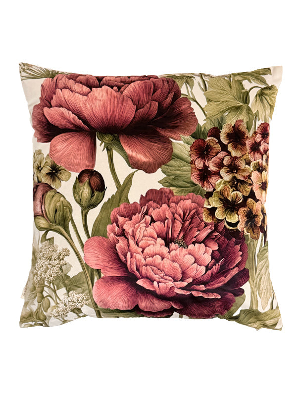 Putetrekk Floral Reverie rosa 50x50 cm