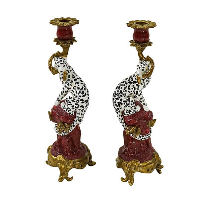 Lysestake Leopard 33 cm