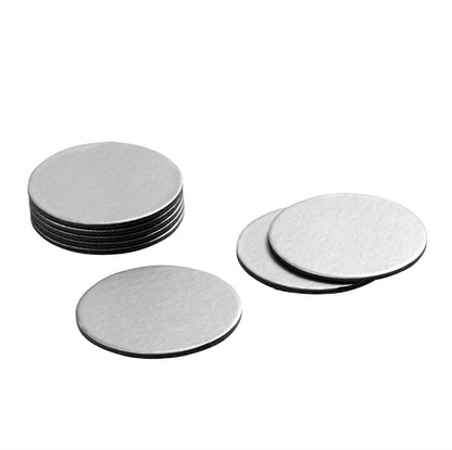 Coaster Luster silver 8 stk
