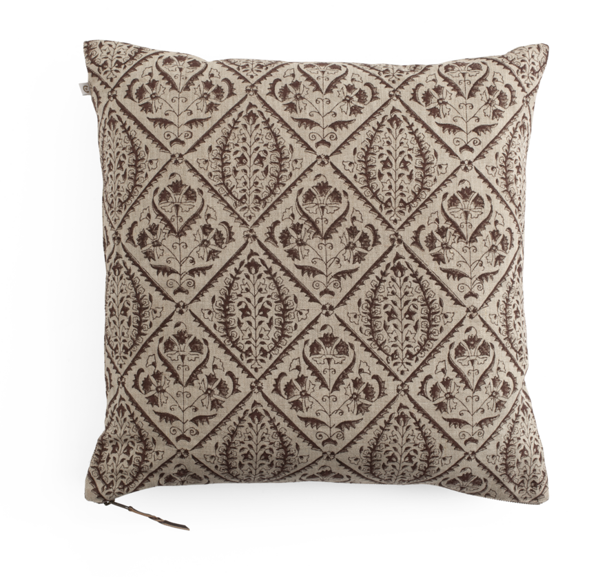 Putetrekk Jaipur Brown 50x50 cm