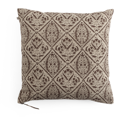 Putetrekk Jaipur Brown 50x50 cm