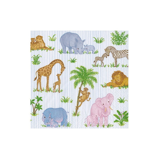 Serviett kaffe Safari Baby