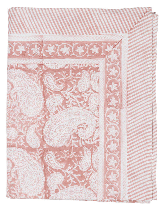 Duk Big Paisley Fuchsia Rose 170x270 cm