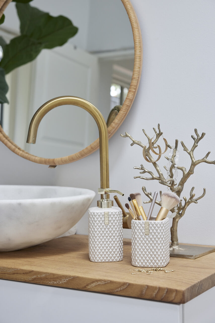 Marion tannbørsteholder sand