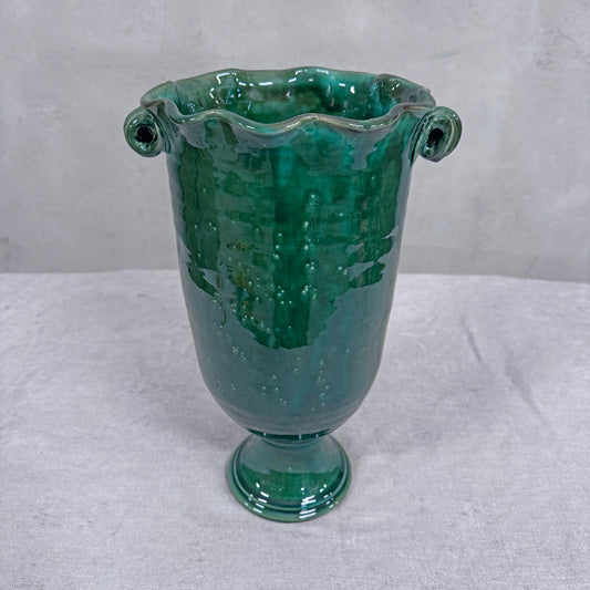 Freja vase olive 40 cm