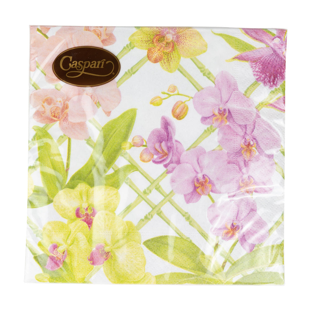 Napkin lunch Orchid conservatory