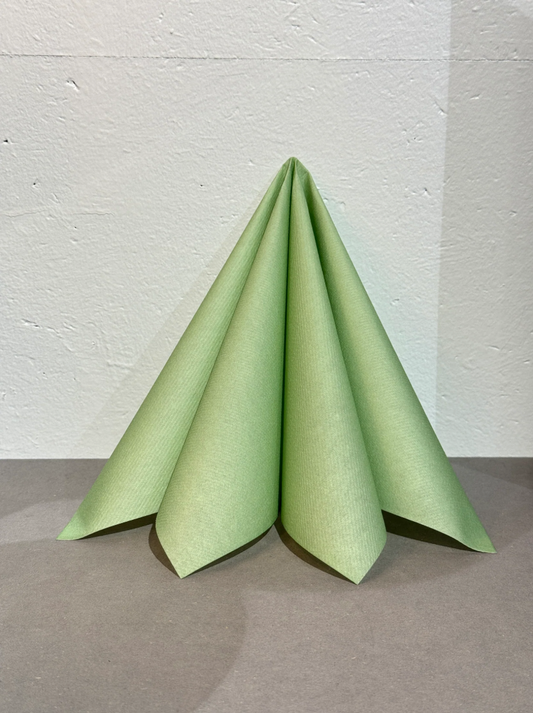 Middagserviett Textile Touch opal grønn