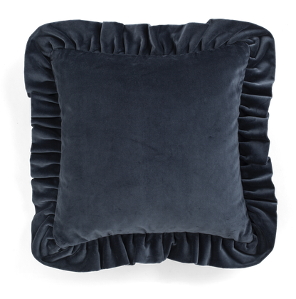 Pillowcase velour Denim Blue 45x45 cm