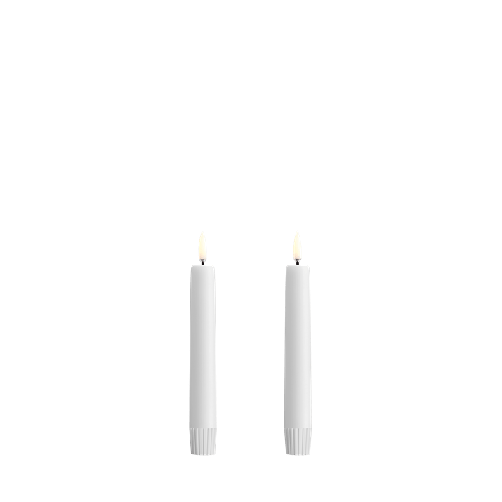 LED taper candle white 2.3x16.4 cm