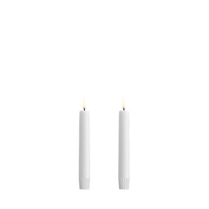 LED taper candle white 2.3x16.4 cm