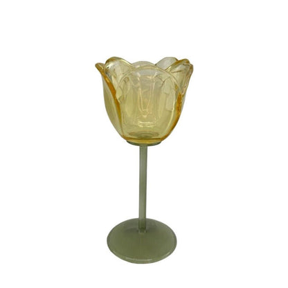 Telysholder Tulia gul 19 cm