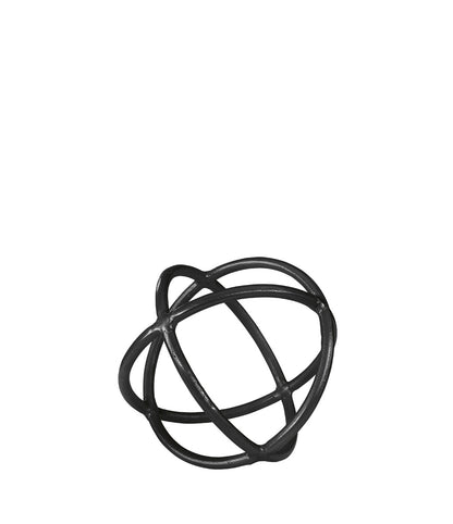 Dekor Carlo Ø27 cm black
