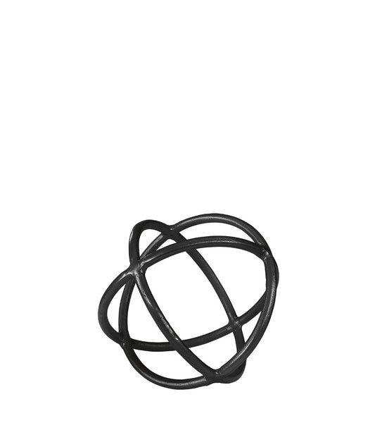 Dekor Carlo Ø27 cm black
