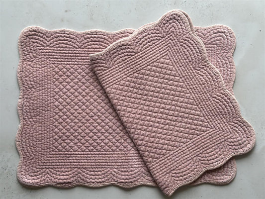 Spisebrikke velour Rosebud