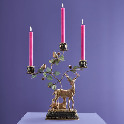 Candlestick deer 46 cm