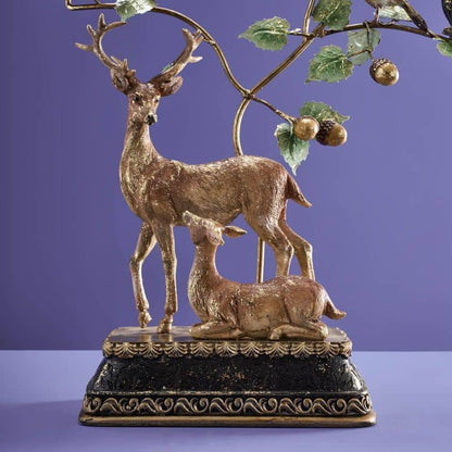 Candlestick deer 46 cm