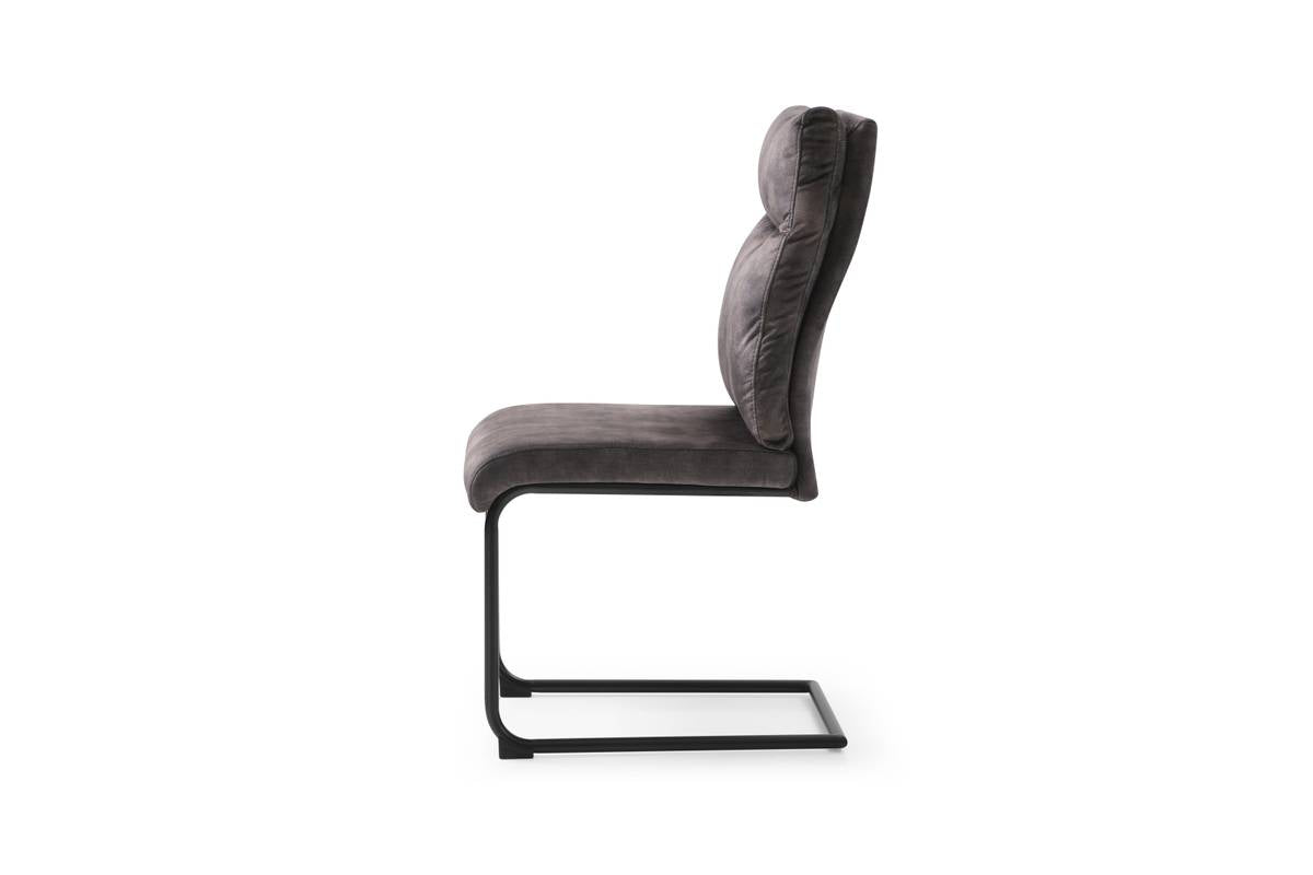 Baxter spisestol grå velour