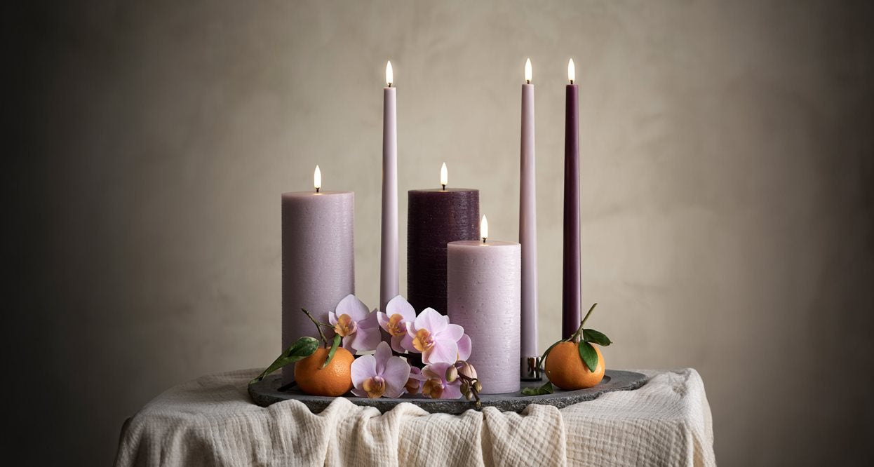 LED kubbelys Forest black 7,8x10,1 cm