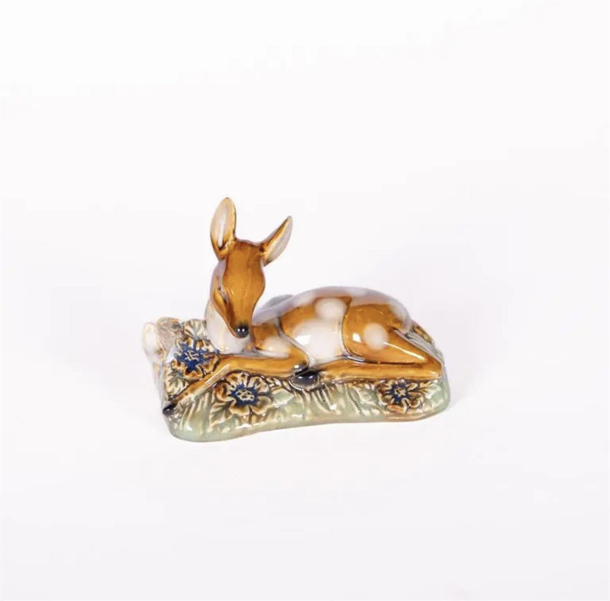 Dekor Bambi keramikk 12x7 cm
