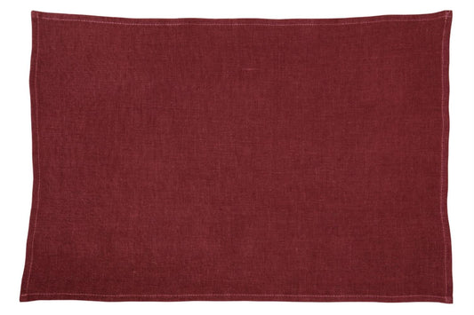 Spisebrikke lin henna 33x48 cm