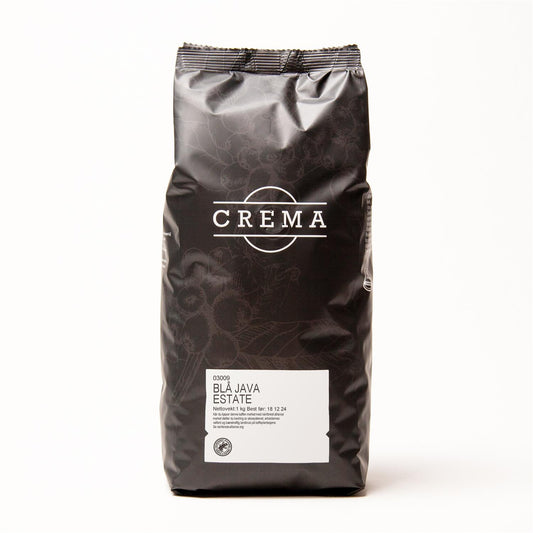Blå Java hele bønner 1 kg