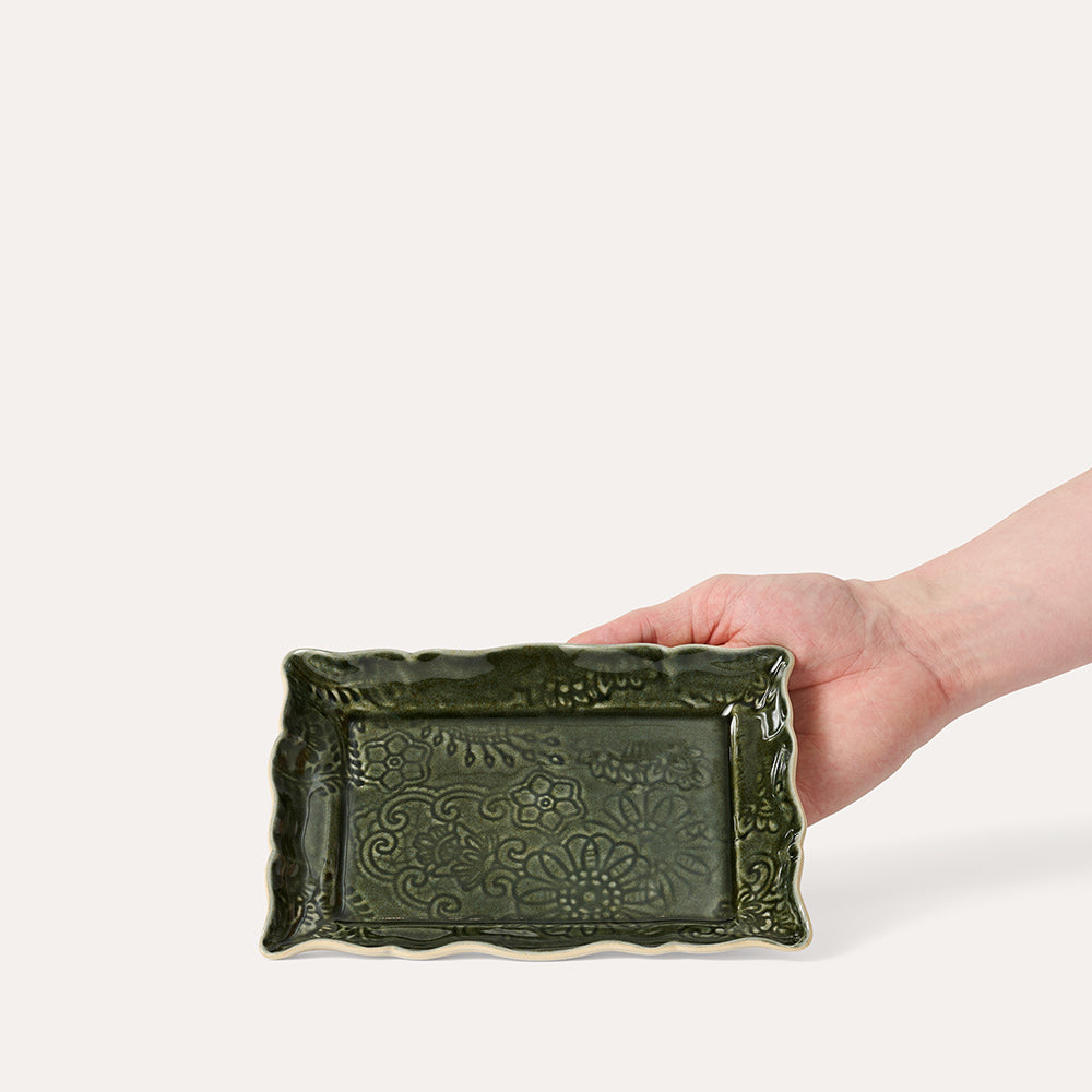 Asjett 19x13 cm Shadow