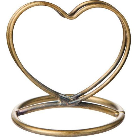 Bordkortholder hjerte