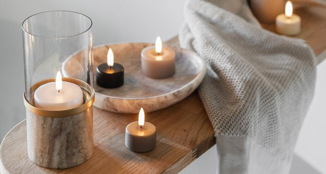LED tealight white maxi 6.1x2.2 cm