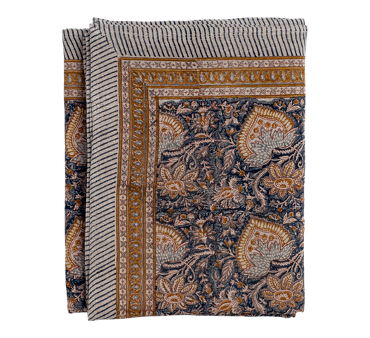 Duk Oriental Mørk Blå 150x230 cm