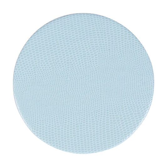 Coaster Lizard Soft Aqua 8 stk