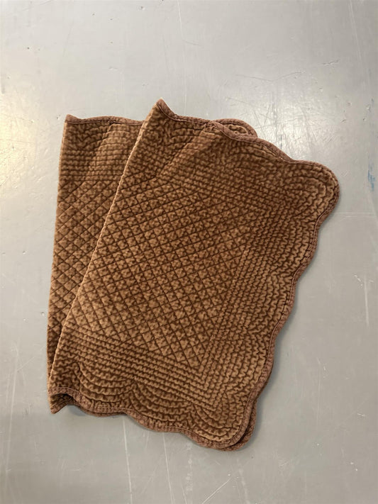Spisebrikke velour Chocolate 35x50 cm