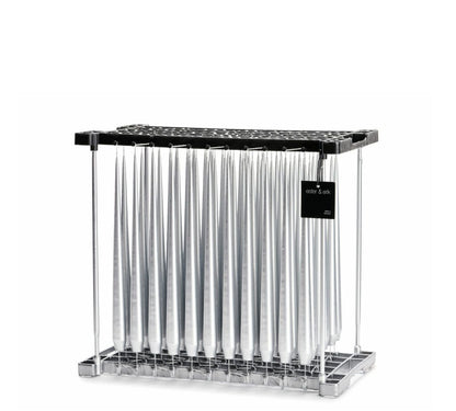 92 Silver Metallic kronelys matt 32 cm