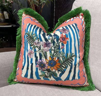 Putetrekk Ioli pink 45x45 cm