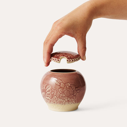 Sukkerskål Old Rose